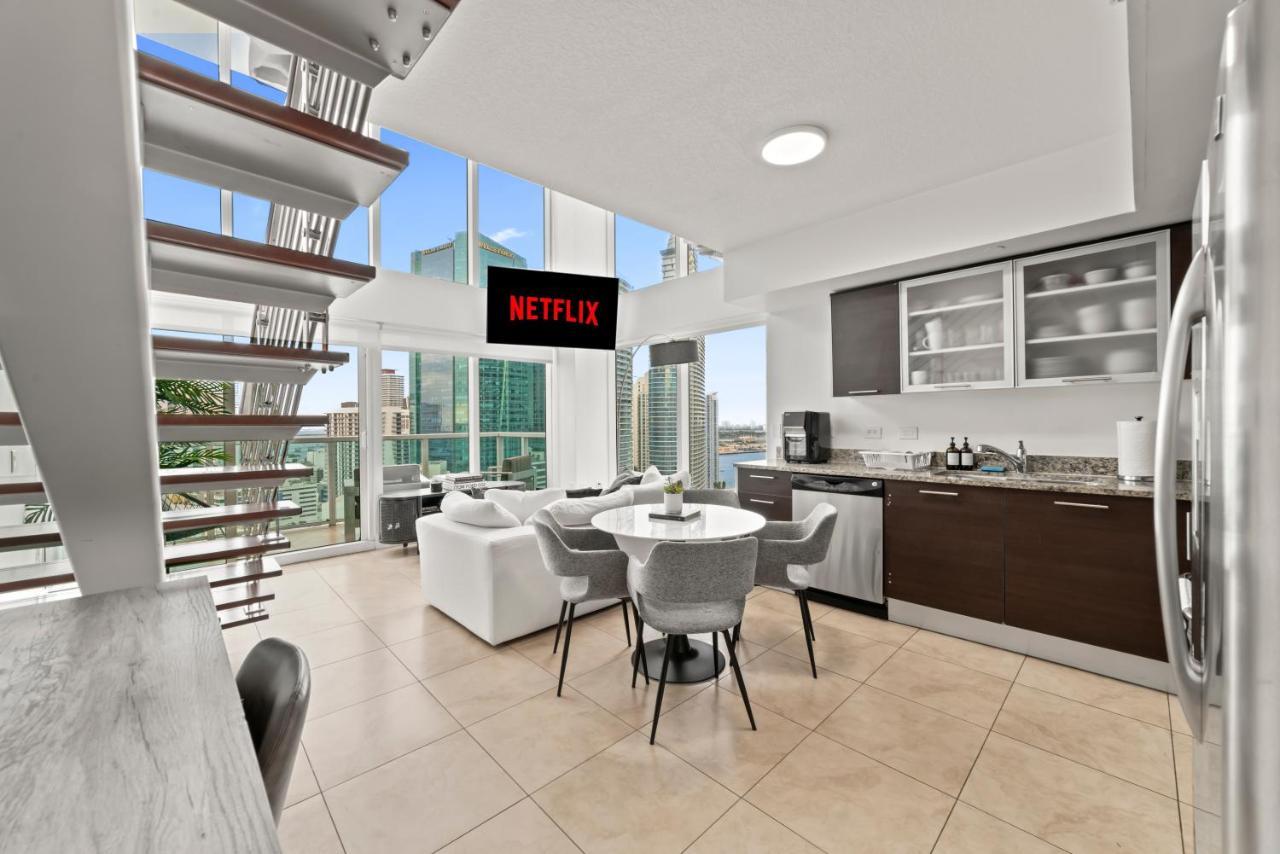 Skyline Serenity - Brickell On The River - Bi-level Loft With Breathtaking Views On The Ocean Apartment Miami