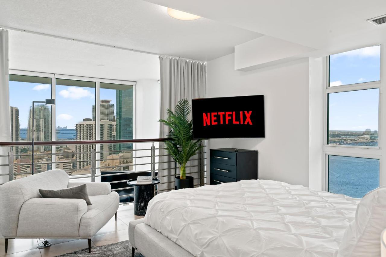 Apartment Skyline Serenity - Brickell On The River - Bi-level Loft With Breathtaking Views On The Ocean